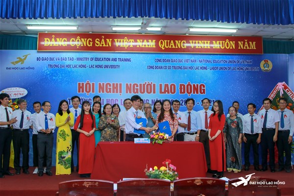 Hội nghị người lao động LHU 2020 - đoàn kết và quyết thắng