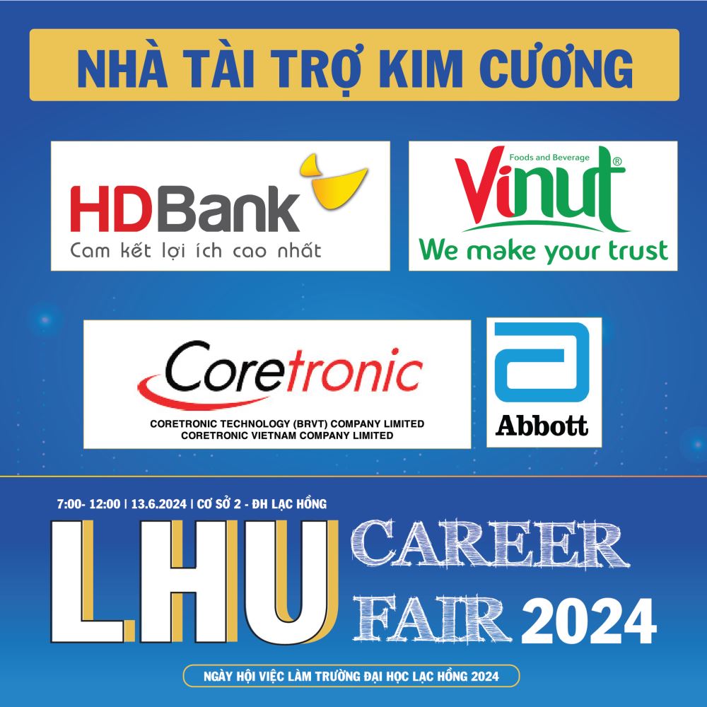 LHU Career Fair 2024, đến là có việc